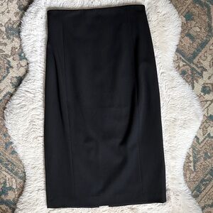 3/$15 Express Longline Black Pencil Skirt